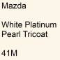 Preview: Mazda, White Platinum Pearl Tricoat, 41M.